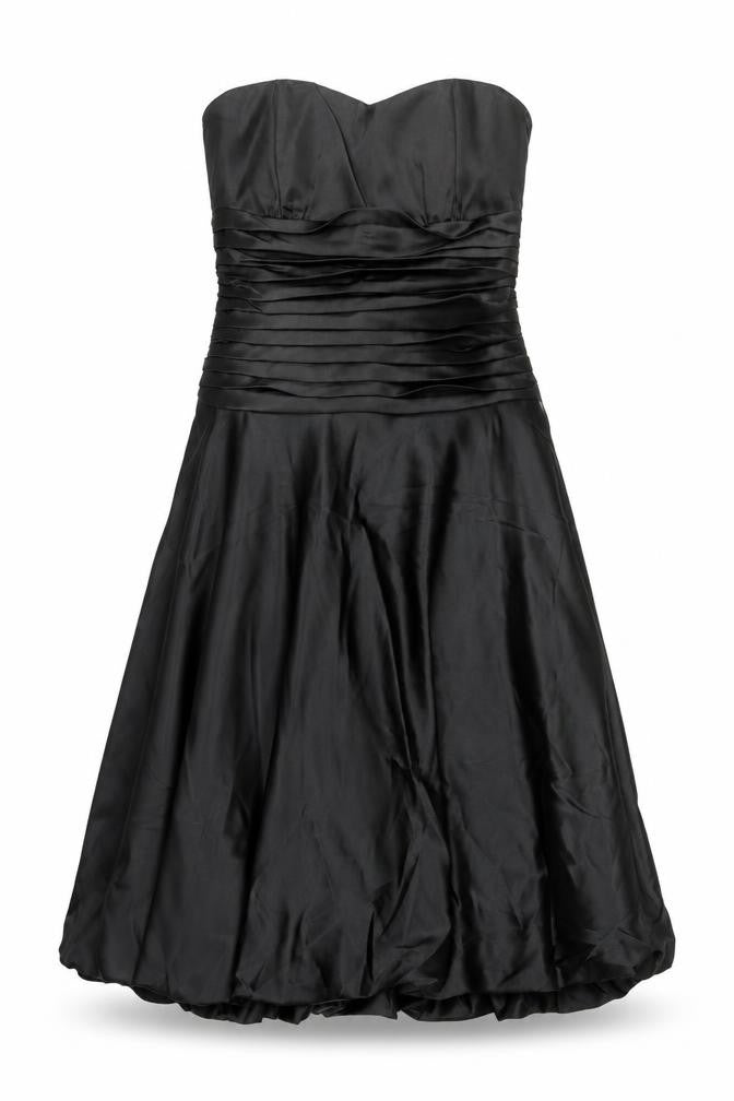 Dessy Collection Women's Black A-Line Dress Size 8
