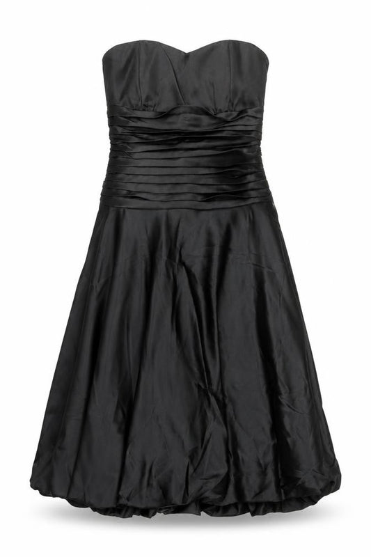 Dessy Collection Women's Black A-Line Dress Size 8