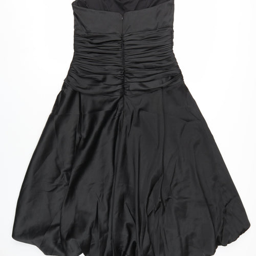Dessy Collection Women's Black A-Line Dress Size 8