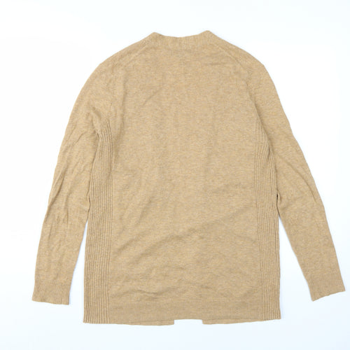 Gap Women's Beige Cardigan Size S Knit Jumper