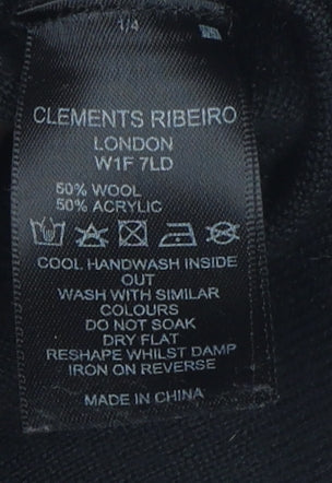 Clements Ribeiro Women's Black Sheath Dress Size 12