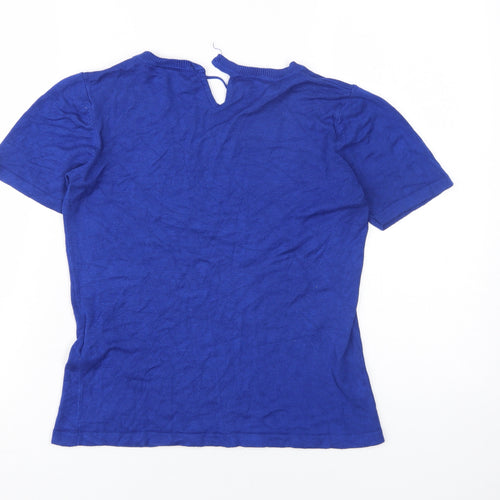 Vero Moda Women's Blue Basic T-Shirt Size S