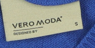 Vero Moda Women's Blue Basic T-Shirt Size S