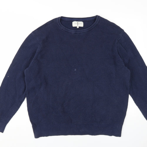 Jasper Conran Men's Blue 2XL Pullover Jumper