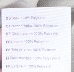 Weekday Beige Unisex Long Sleeve Zip Button-Up M