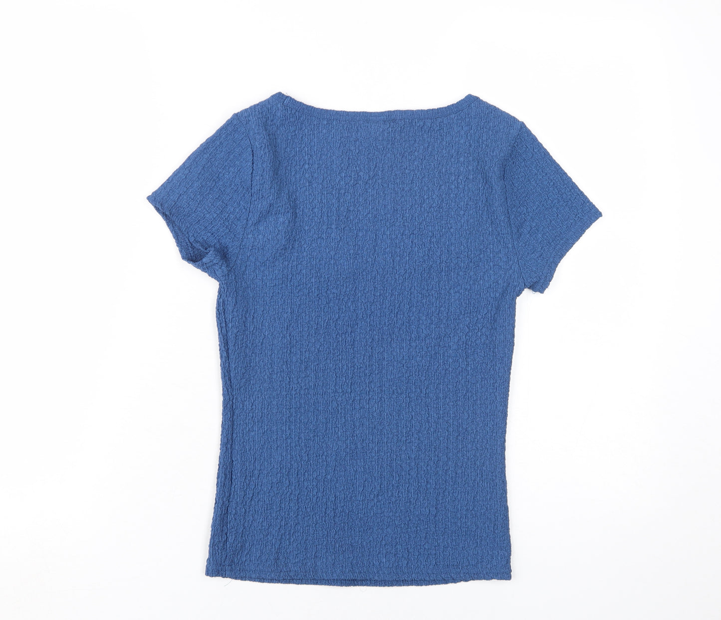 Old Navy Women's Blue XS T-Shirt, Square Neck