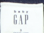 Gap Boys Blue Cotton Pullover Jumper, 3 Years