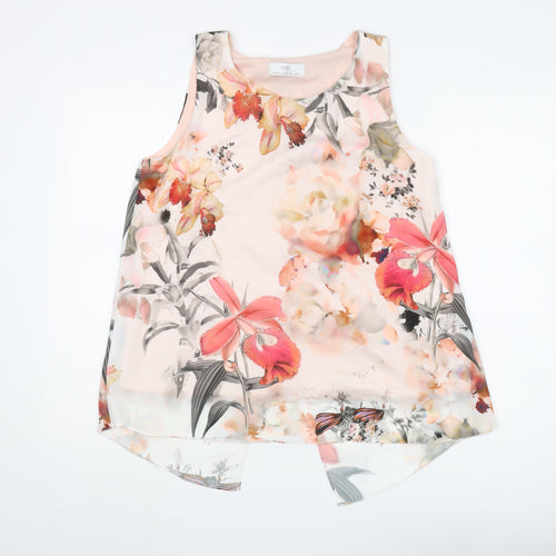 Wallis Women's Floral Tank Top Multicoloured Size 12