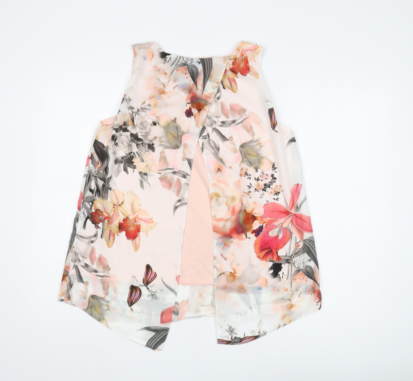 Wallis Women's Floral Tank Top Multicoloured Size 12