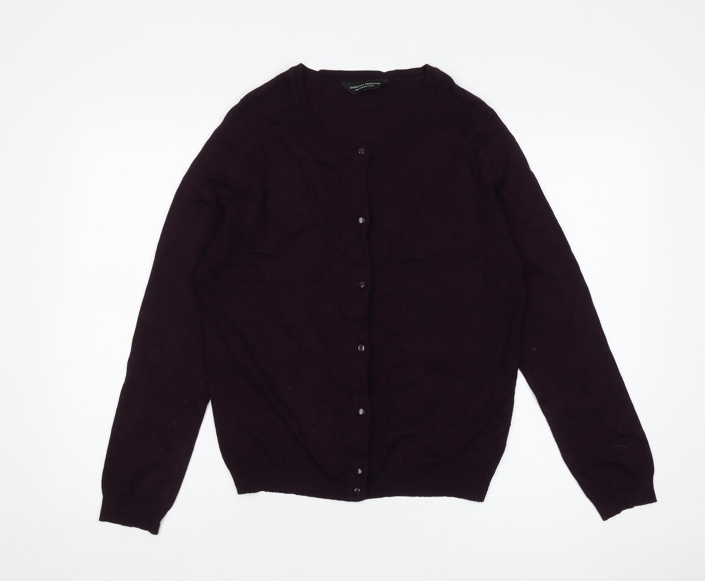 Dorothy Perkins Women's Purple Cardigan - Size 16