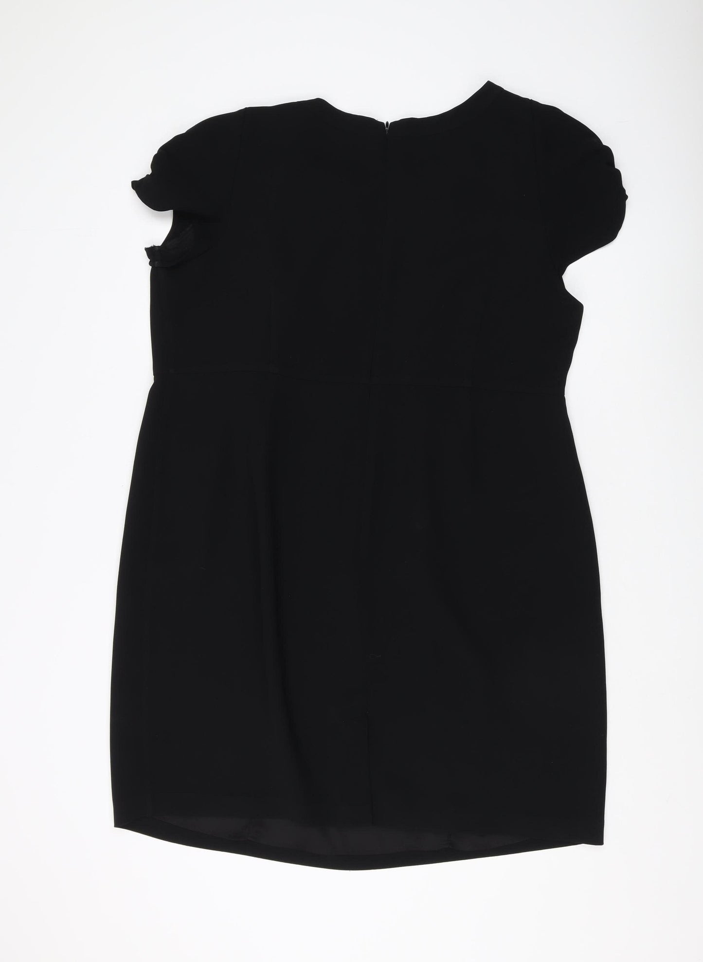 Marks & Spencer Women's Black Knee Length Sheath Dress