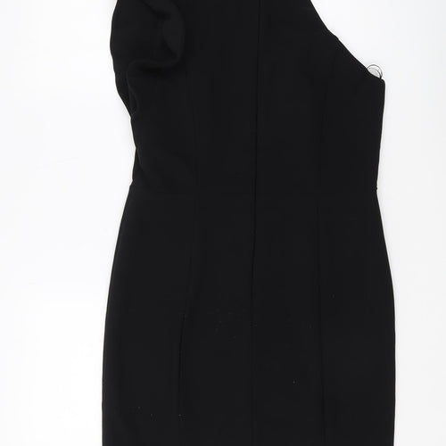 River Island Women's Black Bodycon Dress Size 14