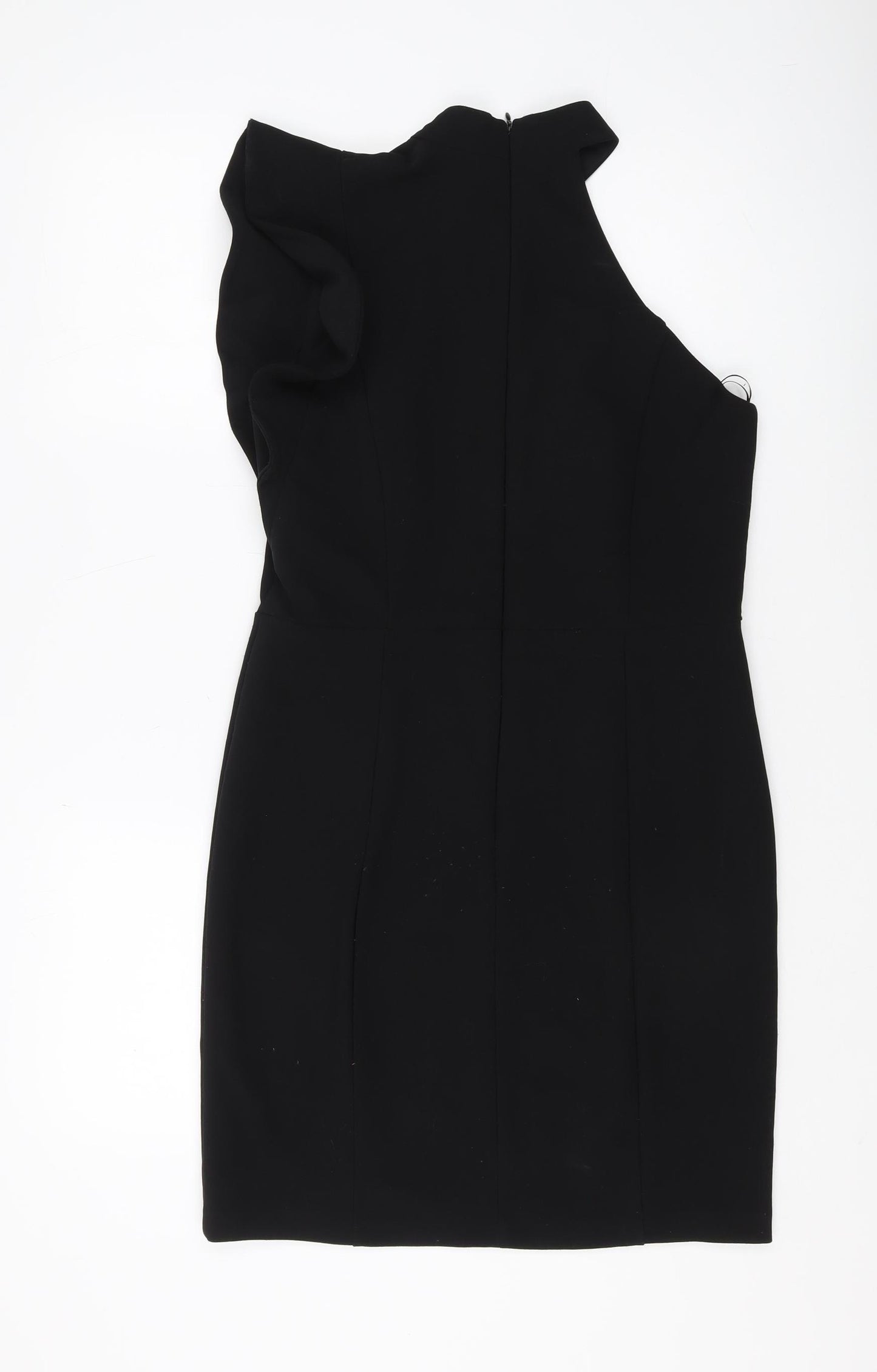 River Island Women's Black Bodycon Dress Size 14