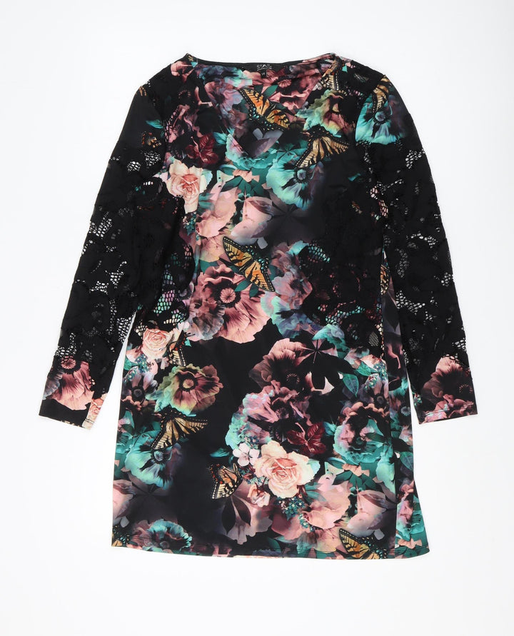 Star by Julian Macdonald Women's Multicoloured Shift Dress Size 14