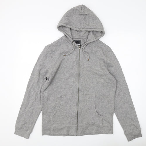 Red Herring Men's Grey Medium Full Zip Hoodie
