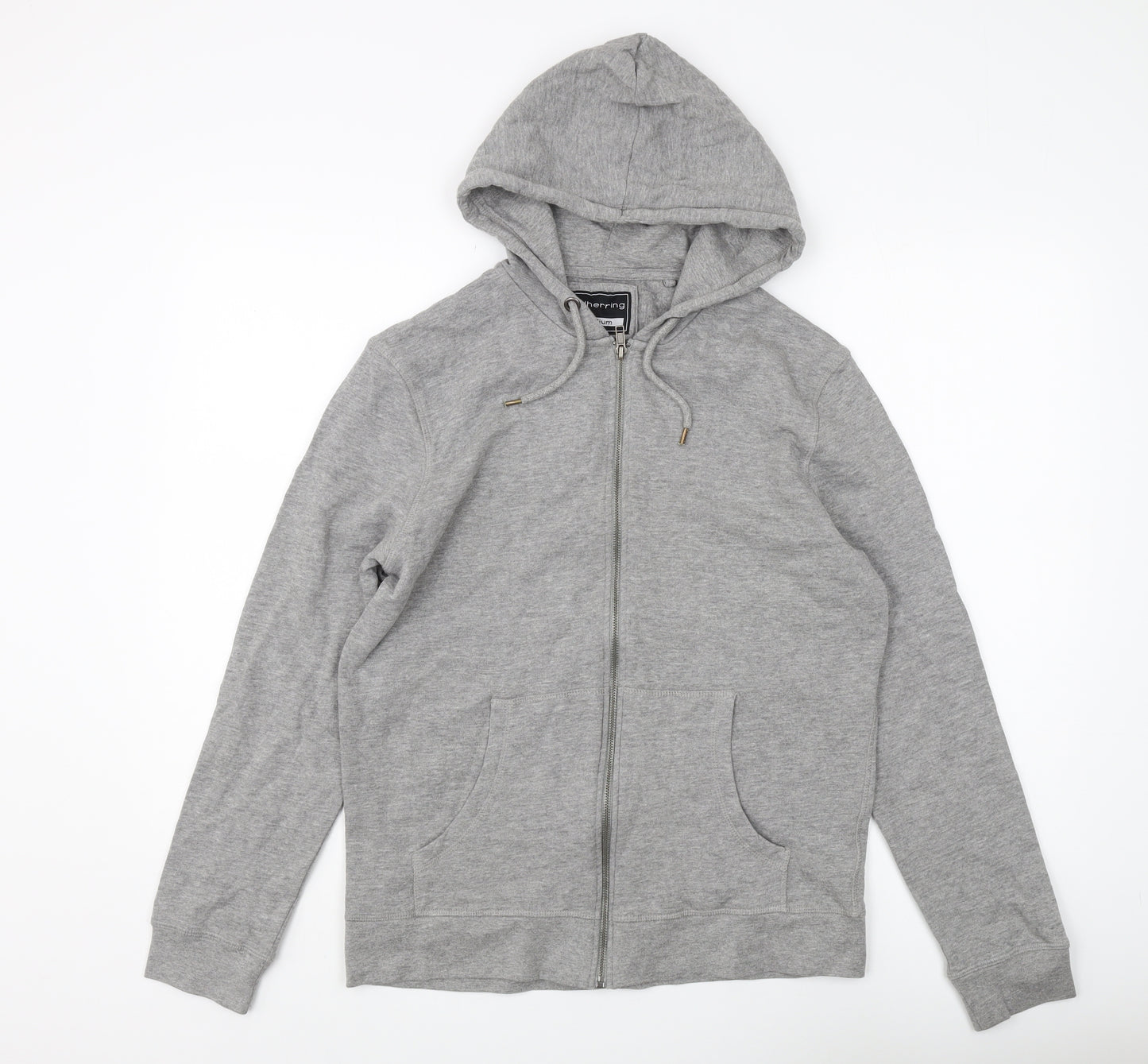 Red Herring Men's Grey Medium Full Zip Hoodie