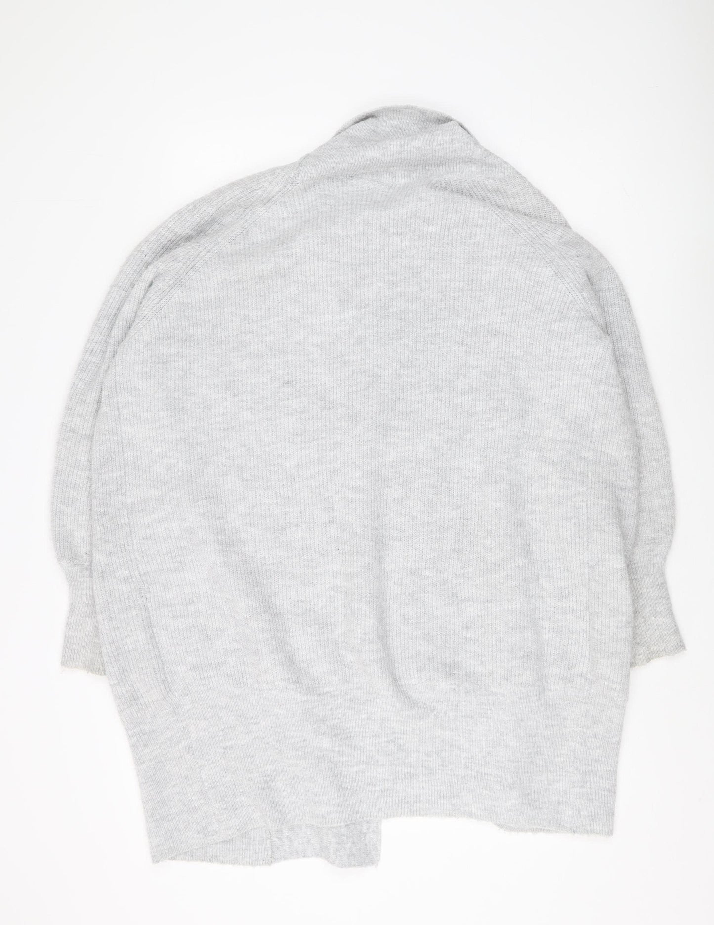 Wallis Women's Grey Open-Knit Cardigan S