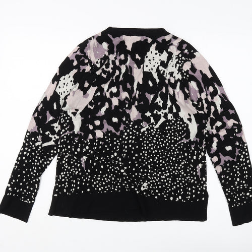 Next Women's Multicoloured Animal Print Pullover Jumper Size 12