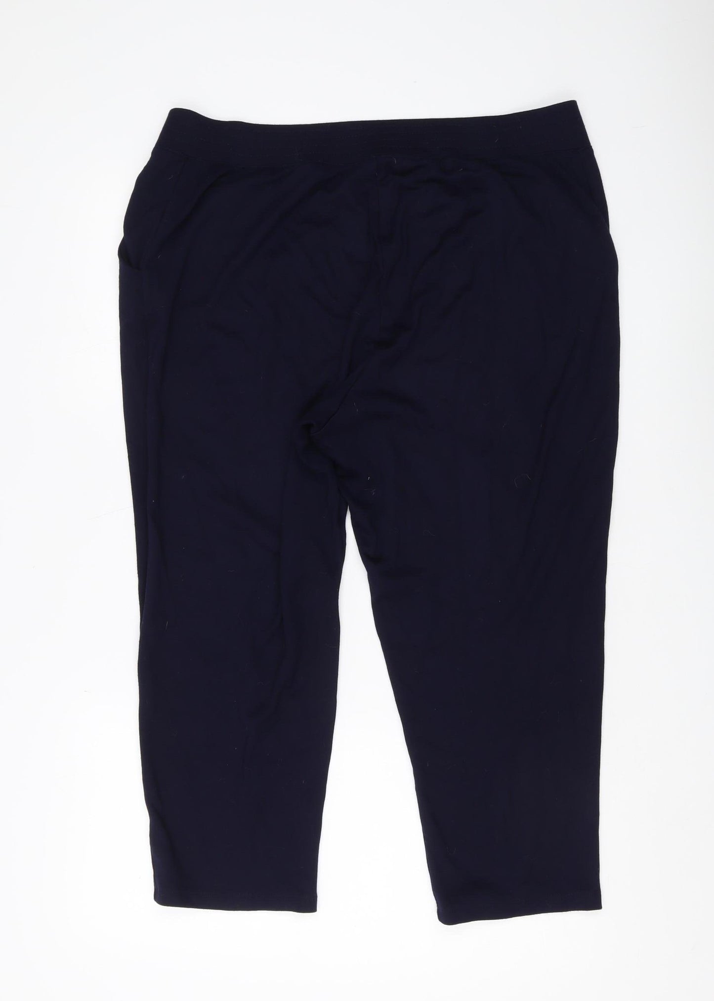 Bonmarché Women's Black Straight Trousers Size 18