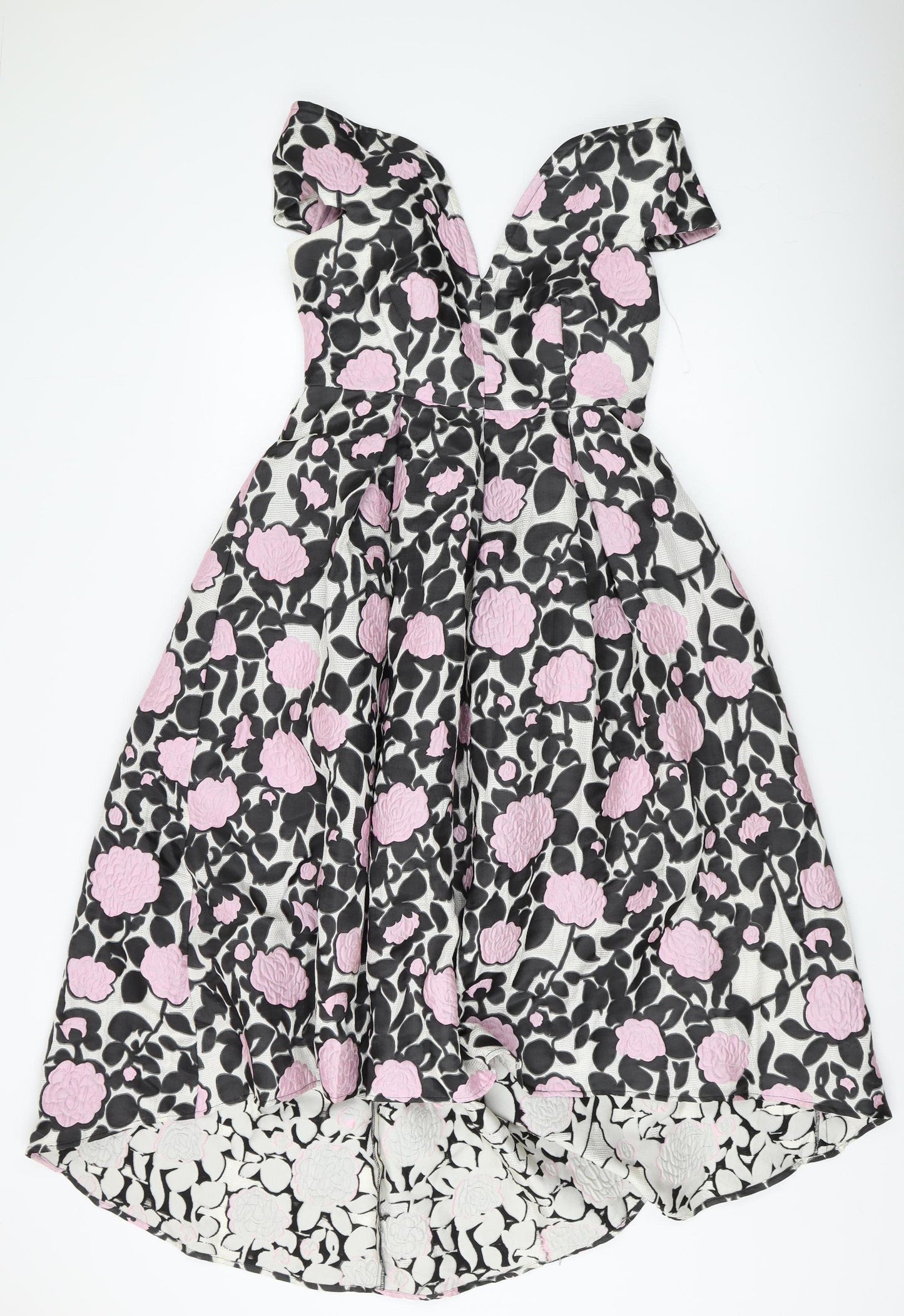 ASOS Women's Multicoloured Fit & Flare Dress, Size 10