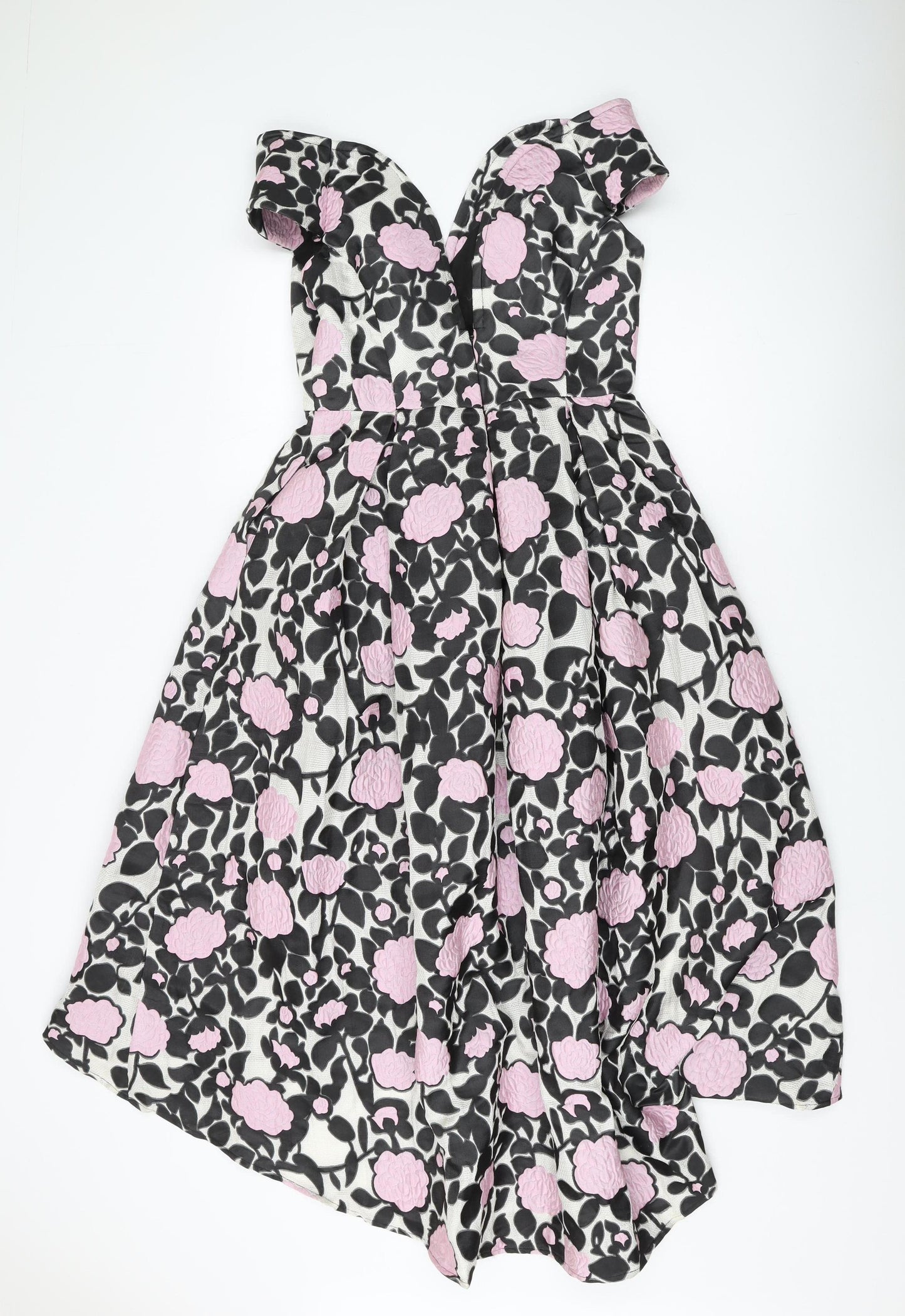 ASOS Women's Multicoloured Fit & Flare Dress, Size 10