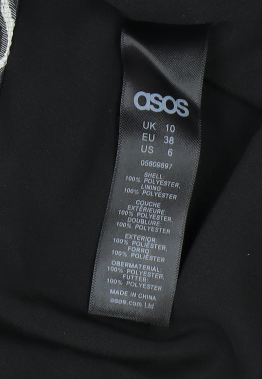 ASOS Women's Multicoloured Fit & Flare Dress, Size 10