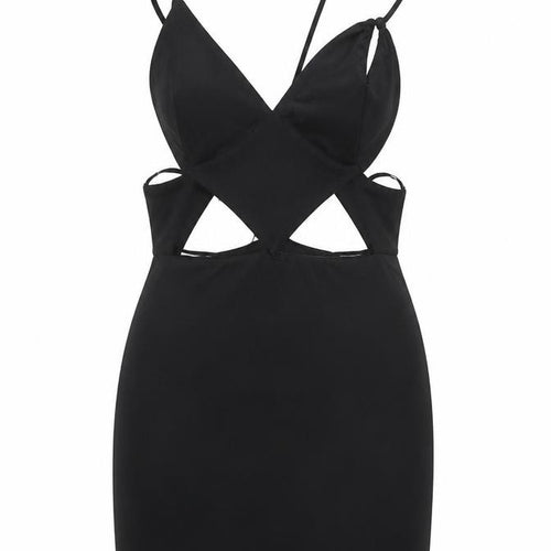Bershka Women's Black Size 12 Bodycon Party Dress