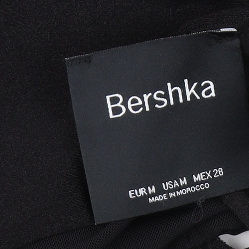 Bershka Women's Black Size 12 Bodycon Party Dress