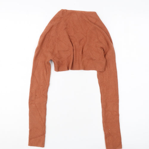 New Look Women's Brown Shrug Jumper Size S