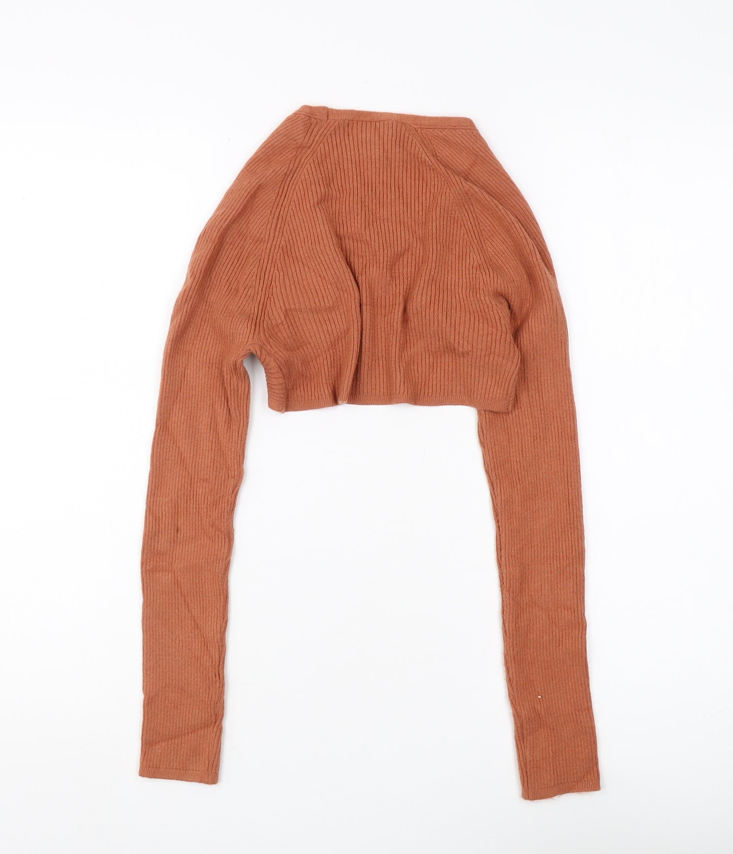 New Look Women's Brown Shrug Jumper Size S