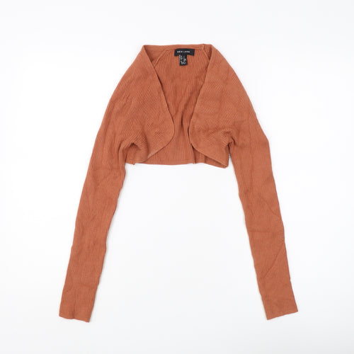 New Look Women's Brown Shrug Jumper Size S