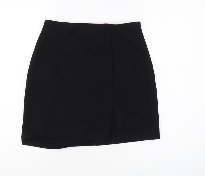 Stradivarius Women's Black Pencil Skirt - Size S