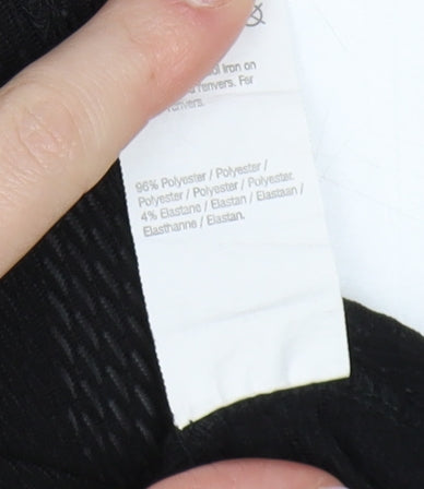 River Island Women's Black T-Shirt Size 12