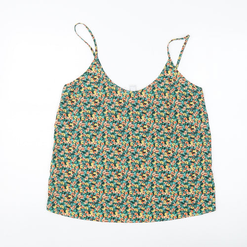 Topshop Women's Floral Camisole Tank Top Size 12