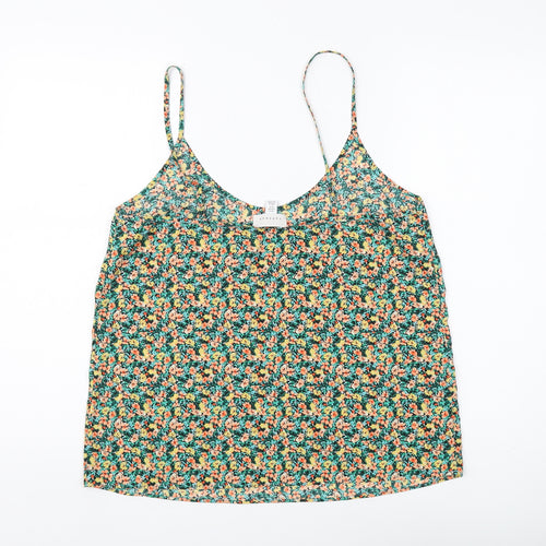 Topshop Women's Floral Camisole Tank Top Size 12