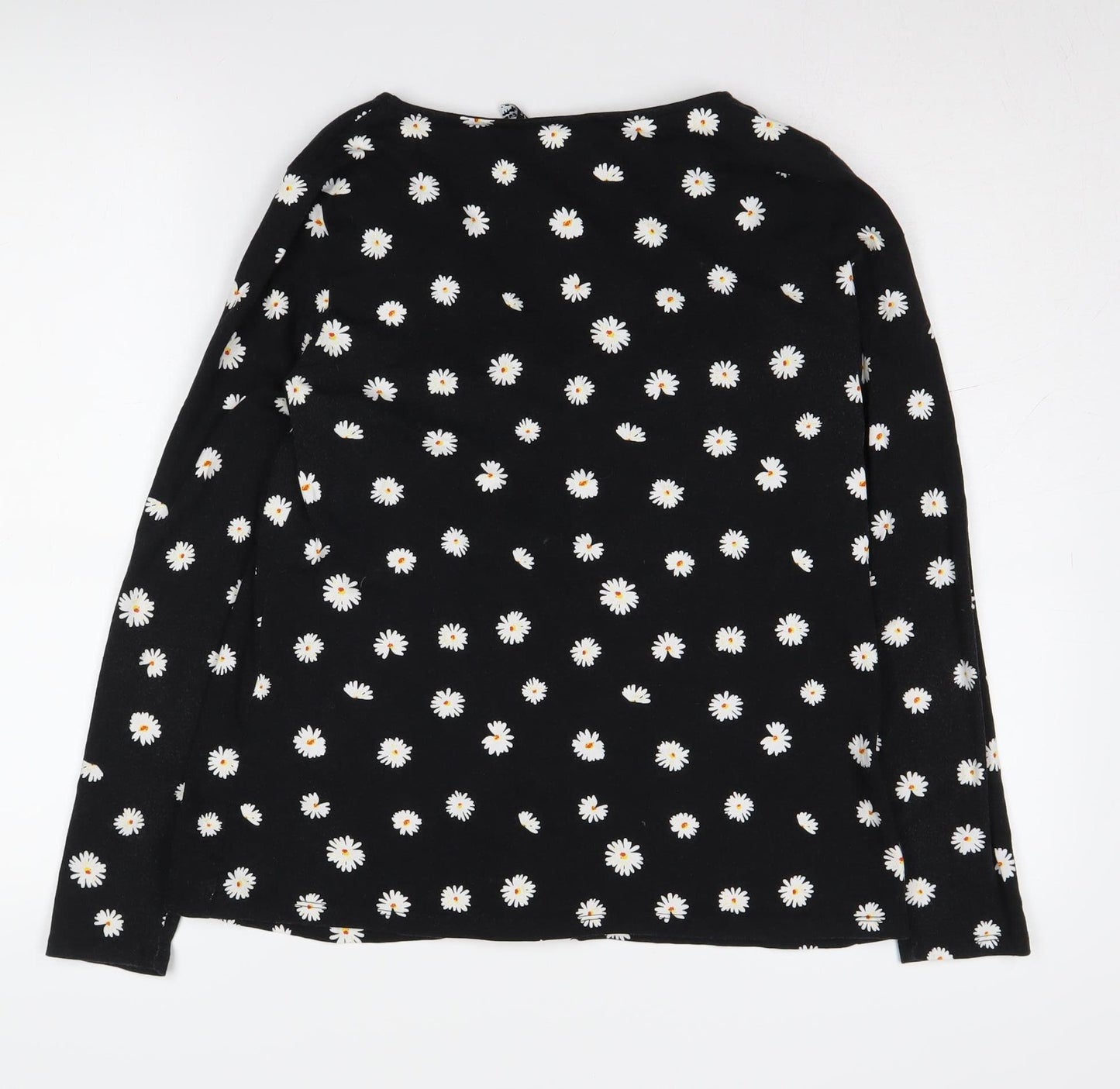 ASOS Design Women's Black Floral Maternity Cardigan