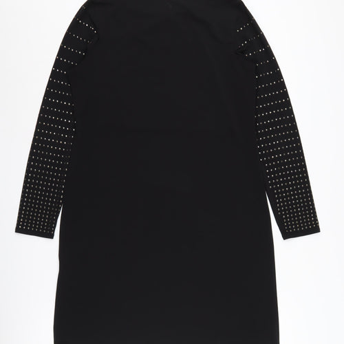 Wallis Women's Black Shift Dress Size 14