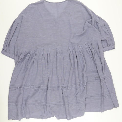 Two Danes Women's Purple Shirt Dress S Spring