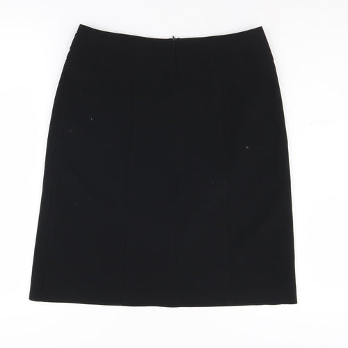 Marks and Spencer Women's Black Pencil Skirt Size 8
