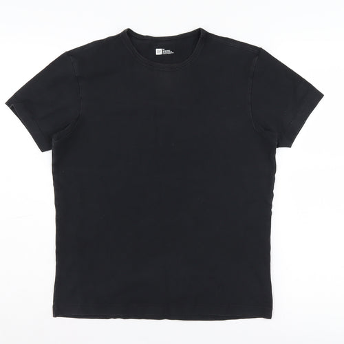 Gap Black Basic T-Shirt, Unisex Medium