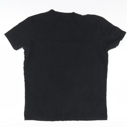 Gap Black Basic T-Shirt, Unisex Medium