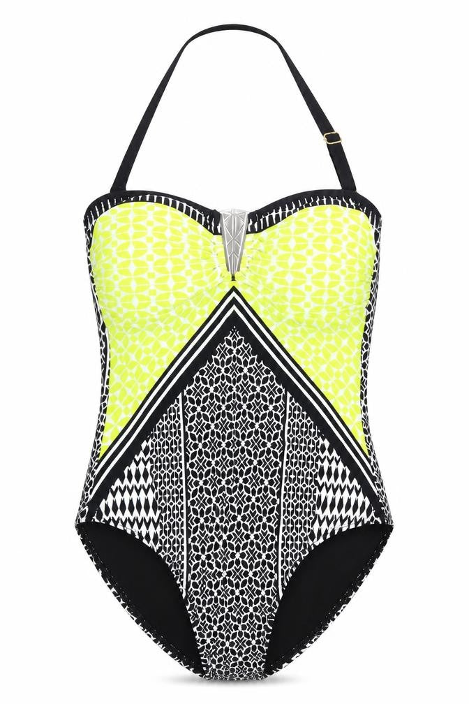 Front view of Marks & Spencer Women's Multicoloured One Piece, size 8