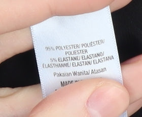 Wallis Women's Black Wrap Tank, Size 12, Party Wear