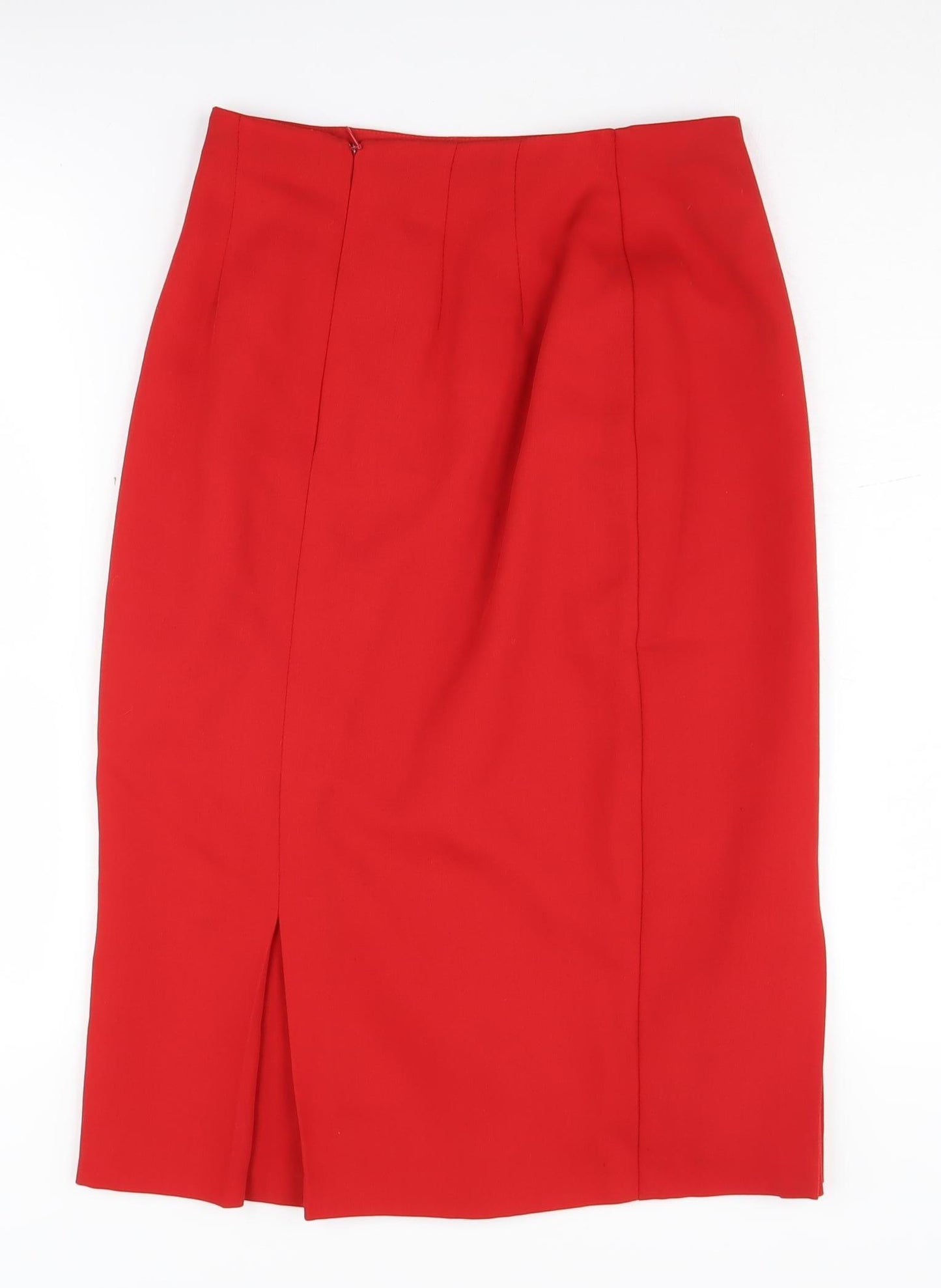 Marks and Spencer Women’s Red Midi Pencil Skirt, Size 12
