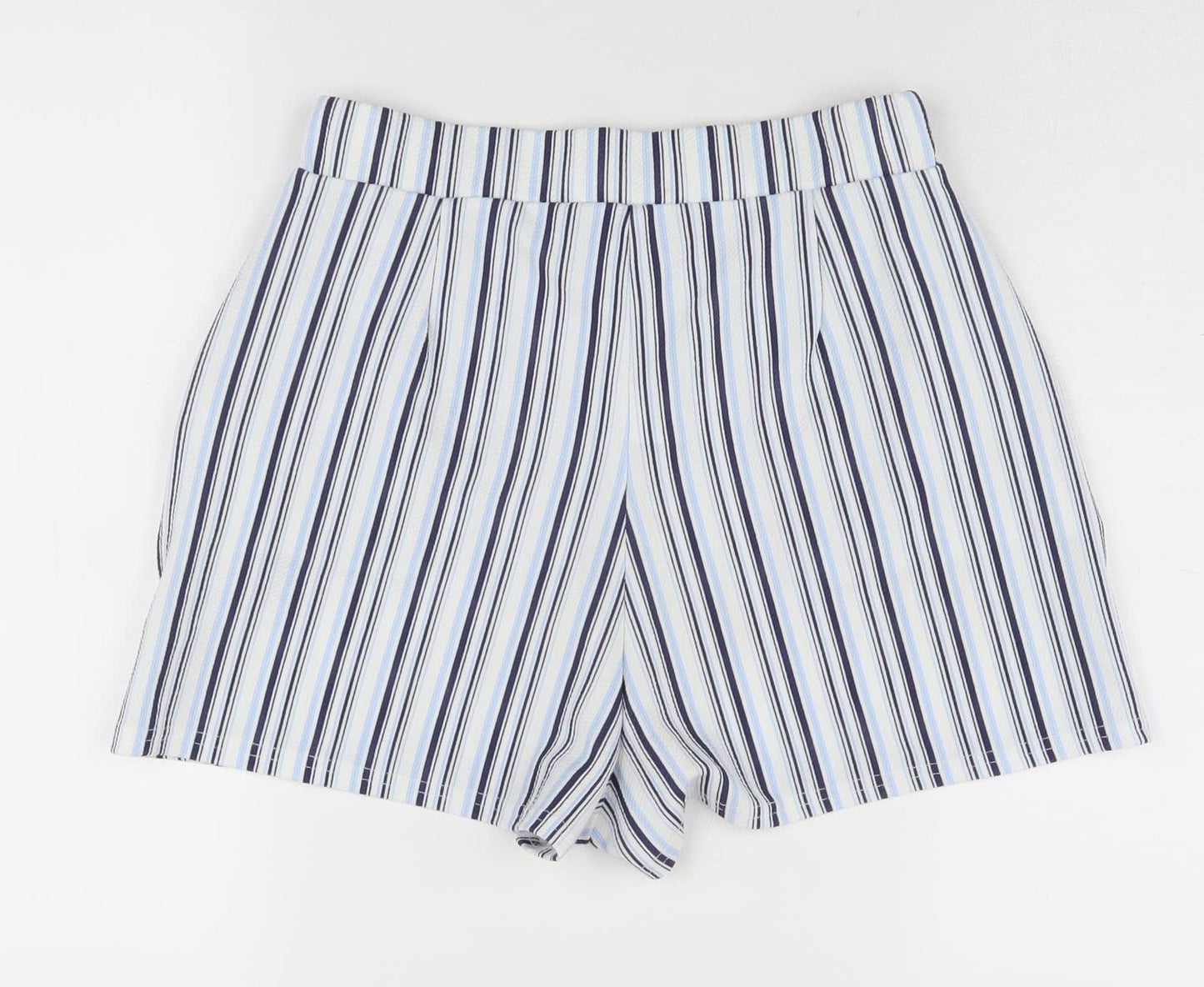 Quiz Women's Striped Chino Shorts Size 12