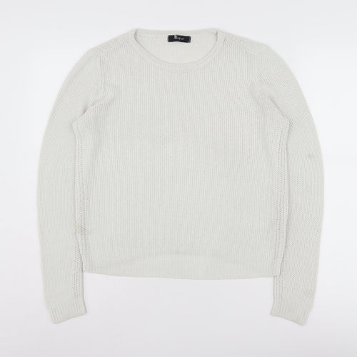 Marks and Spencer Women’s Ivory Pullover Jumper, Size 12