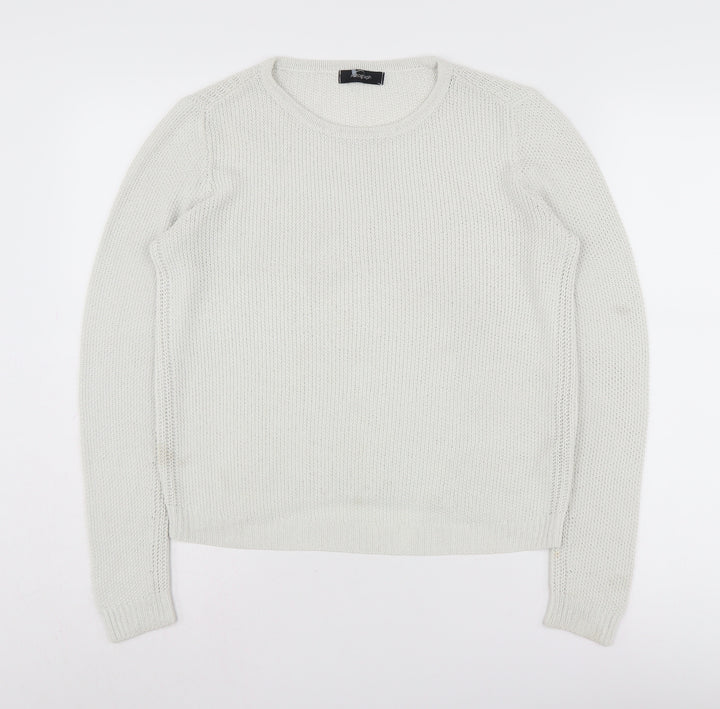 Marks and Spencer Women’s Ivory Pullover Jumper, Size 12