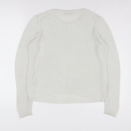 Marks and Spencer Women’s Ivory Pullover Jumper, Size 12