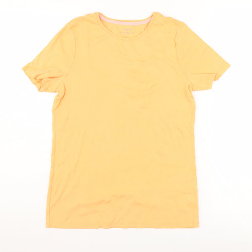 Talbots Women’s Yellow Short Sleeve T-Shirt S