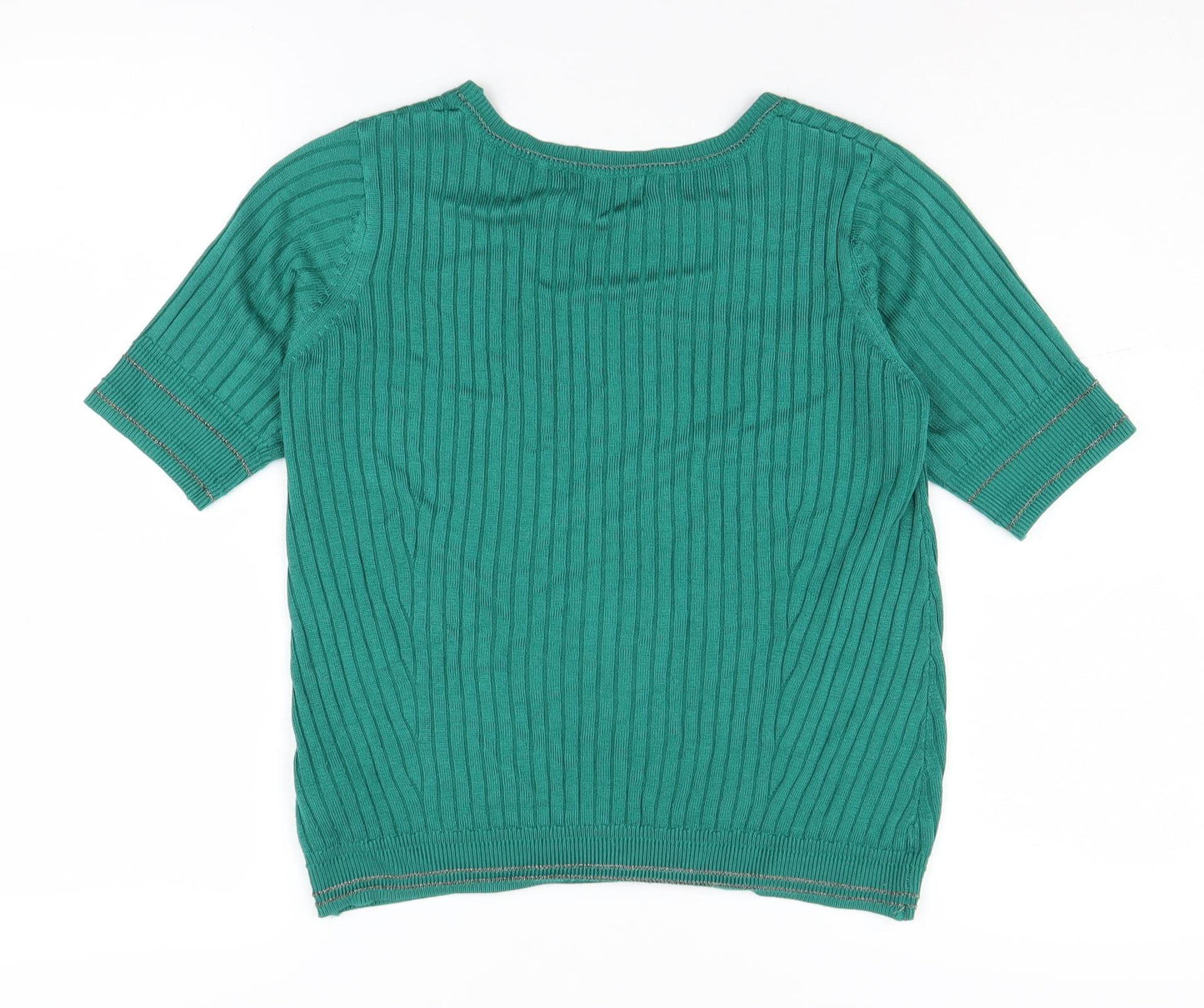 Marks and Spencer Women's Green Pullover Jumper Size 10